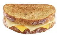 Deluxe Grilled Cheese (Ham or Bacon) – with Hash Browns