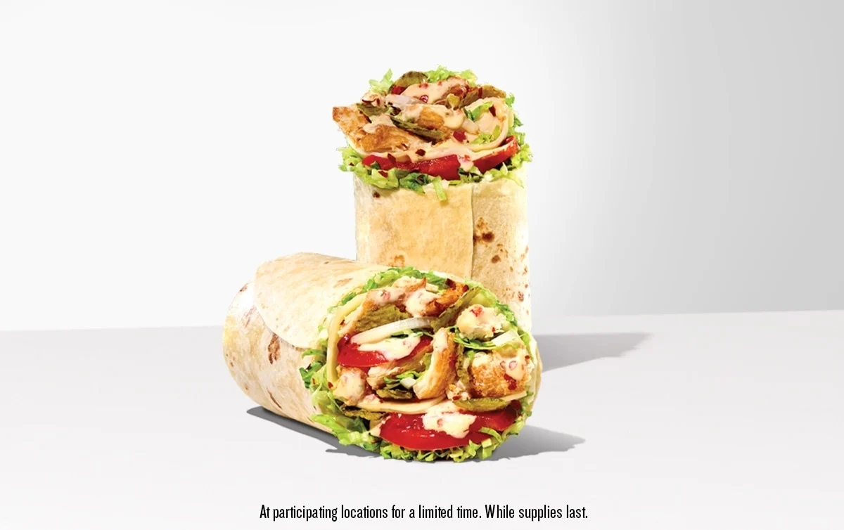 Buffalo Ranch Chicken Wrap