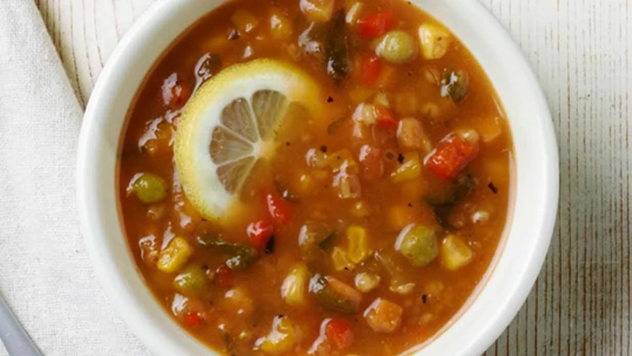 Low-Fat Garden Vegetable Soup