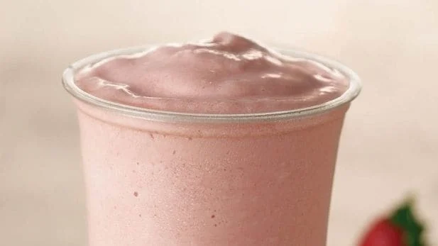 Low-Fat Strawberry Banana Smoothie