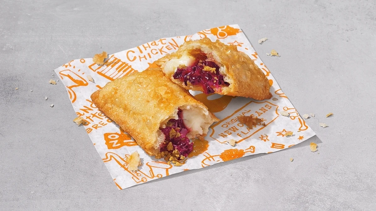 Raspberry Cheesecake Fried Pie