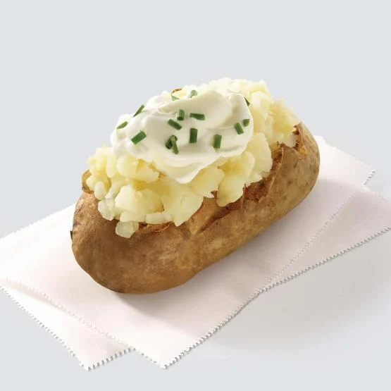 Sour Cream & Chives Baked Potato